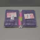 7 Packs Marley Twist Braiding Hair Springy Afro Twist Hair for Faux Locs 8 Inch Kinky Twist Hair Afro Braiding Synthetic Hair for Women (8inch, purple-7)