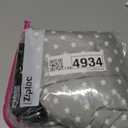 High Chair Pad, High Chair Cushion, Seat Cushion, Breathable Pad, with Baby High Chair Seat Belt, 2 Pieces, Soft and Comfortable, Make The Baby More Comfortable (Grey Stars Pattern)