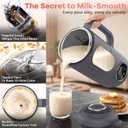 Nut Milk Maker Machine, Automatic Soy Milk Maker, Small Countertop Blender