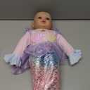 BABESIDE Mermaid Baby Doll Girl, 15-Inch Realistic Soft Baby Dolls with Shiny Mermaid Tail & Accessories, Cute Mermaid Toys for Girls Ages 3-10 Kids, Christmas, Birthday