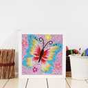 CHWGLFGG 6 Pack Diamond Painting Kits Beginners,5D DIY Diamond Art Kit for Kids 6-8-9-10-12 Girls Boys,Cute Animals Big Gem Art and Crafts,Easy Small Full Drill Painting Kits for Wall Decor 6" X 6"