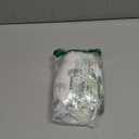 Amazing Baby Transitional Swaddle Sack with Arms Up Half-Length Sleeves and Mitten Cuffs, Small, 0-3 months, 6-14 lbs, Tiny Elephants, Sterling (Arms Up Swaddle, Transition Swaddle Sleep Sack), S