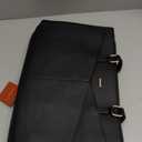 LOVEVOOK Laptop Tote Bag for Women 15.6 Inch Waterproof Leather Computer Bags Business Office Work Briefcase Black