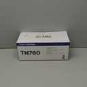 TN760 Toner Cartridges Replacement for Brother Toner TN-730/TN-760 Compatible HL-L2350DW MFC-L2710DW MFC-L2750DW HL-L2395DW HL-L2370DW DCP-L2550DW HL-L2390DW (Black, 2 Pack)