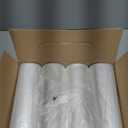 TYPLASTICS 55 Gallon Clear Trash Can Liners - 36" x 60" - High Density Garbage Bags - Case of 200 - Multipurpose for Office, Outdoor, Recycling, Industrial and Commercial (1 Count (Pack of 200))