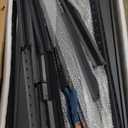 48" W Garage Shelving Heavy Duty, 3000LBS Loads Adjustable Garage Storage Shelves, 5-Tier Metal Shelving Units and Storage Racks, Industrial Utility Shelf,48" Wx24 Dx78 H, Black