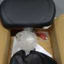 Black Sissy Bar Backrest Pad Compatible with Harley Touring Road King Street Electra Glide FLH FLHX FLHT 1997-2020