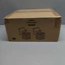 EDISHINE Bathroom Light Fixtures, Modern Wall Sconces Set of Two, Crystal Bathroom Vanity Llight, Indoor Lighting Fixtures Over Mirror, Black Wall Lamp for Bedroom