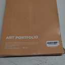 JoyCat Portfolio Binder 11"x17",40 Pockets Art Folder with Clear View Pages, 80 Sheets Presentation Binder for Artists and Students (Black)