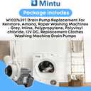 W10276397 Washer Drain Pump Replacement For Whirlpool Kenmore Maytag Washing Machines, Replace WPW10276397VP B40-3A AP6018417 LP397 WPW10276397 Washer Parts - 2026 UPGRADE