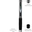 uni-ball 61256 Signo Gel 207 Roller Ball Retractable Gel Pen Blue Ink Micro Fine Dozen