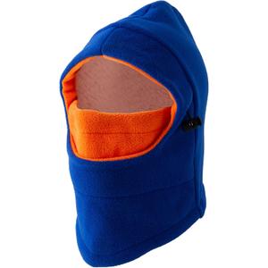 Jastore Kids Winter Balaclava Ski Mask for Boys Girls Outddoor Windproof Cold Weather Face Mask Neck Warmer (4-10 Years, Blue+orange)
