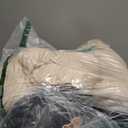 JOEJOY Rectangle Dog Bed for Large Medium Small Dogs Machine Washable Sleeping Dog Sofa Bed Non-Slip Bottom Breathable Soft Puppy Bed Durable Orthopedic Calming Pet Cuddler, Multiple Size, Beige (M(25"x 21"x 8"))