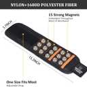 Wristband for Holding Screws Nails, Drill Bits Tool Belts for Men,Durable Nylon Gadgets for Men,Stocking Stuffs Gifts for Dad, Husband,Friends(Txet:MAGN MASTER OF MAGN)