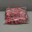 20 Pcs School Spirit Shakers Bulk, Cheerleader Pom Poms for Adults Sports Team Party Dance Football Basketball Volleyball Homecoming Fan Celebration Sporting Event (Red and White)