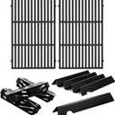 Genesis II E-310 Grill Replacement Parts 66095 Grates 66795 Flavorize Bars 66685 Heat Deflector for Weber Genesis ii Grill Parts GS4 GBS ii E-315 E-335 S-335 SE-310 Genesis 2 300 LX S-340 LX E-340