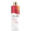 Olay Body Lotion for Women, Age Defying with Niacinamide Serum, Visibly Reduce Signs of Skin Aging, 24hr Moisture & Hydration, Fast Absorbing Formula, Vitamin B3 Complex, For All Skin Types, 17 fl oz