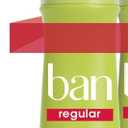 Ban Invisible Roll-on Antiperspirant Deodorant for Women and Men, 24-hour Underarm Odor & Sweat Protection, Regular Scent, 3.5 Oz, Pack of 1