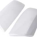 Rear View Mirror Cover Cap Left Driver & Right Passenger Side 87945-0C020 for Toyota Tundra Sequoia 2007-2021 Mirror Cap Cover Replace 879150C040, 879450C020, White, 1 Pair
