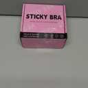 Ultra Push up Sticky Bra Pads Inserts | Double Sided Adhesive Bra Inserts | Stick on Bra for Sports Bra Swimsuit (Medium, Beige)