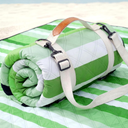Genovega Waterproof Beach Blanket Picnic Outdoor Mat Rug Parents Papa Stepdad Pappy Poppy Pawpaw Grandpa Who Want Nothing Everything in Law Daughter Son Dad Happy Birthday Ideal, Green 