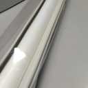 Persilux Cordless Zebra Shades (47" W X 72" H, Cream) Free-Stop Window Shades Dual Layer Light Control for Day and Night, Light Filtering Sheer Blinds for Windows, Easy to Install
