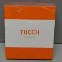 TUCCH Case Wallet for iPhone 15, [RFID Blocking] 4 Card Holder Stand [Shockproof TPU Interior Case] PU Leather Magnetic Protective Flip Cover Compatible with iPhone 15 5G 6.1", Shiny Light Blue