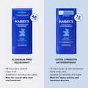 Harry's Aluminum-Free Deodorant for Men - Stone - (3 Pack) 2.5 oz - 48-Hour Odor Control 