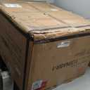 Lexicon Mid Century Modern Accent Chair with Solid Wood Frame in Natural Finish, Textured Fabric Living Room Lounge Arm Chair, Thick and Comfy Innerspring Seat Cushion, Linen-Look Fabric, Light Brown