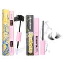 Mavphnee Lash Bond and Seal Kit - Waterproof Cluster Lashes Glue with Strong Hold Eyelash Adhesive and Remover for DIY Eyelash Extensions