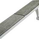 PetSafe CozyUp Wooden Bed Ramp for Cats & Dogs, Furniture-Grade with High-Traction Carpet Surface, White