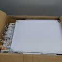 Shoe Rack 10 Tier Shoe Storage Cabinet with Door 20 Pair Tall Shoes Rack Organizer Free Standing Expandable Stable Plastic Easy Assembly Shoes Shelf for Closet Hallway Entryway Bedroom White