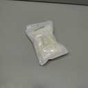 2 x Stepace 2 Pairs Flat Fuzzy Shoe Laces for Sneakers 10mm Wide Thick Shoelaces for Casual Shoes (63Inch(160cm), Off-white)