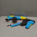 Electric Water Gun with 1350CC Large Capacity, 32FT Long Range Auto Suction Water Guns for Adults, Squirt Gun Water Blasters for Adults Beach Pool Outdoor Party Water Toys Gift Blue