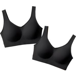 SHAPERMINT Wireless Bras for Women No Underwire  Small to Plus Size Bralettes with Support and Natural Lift