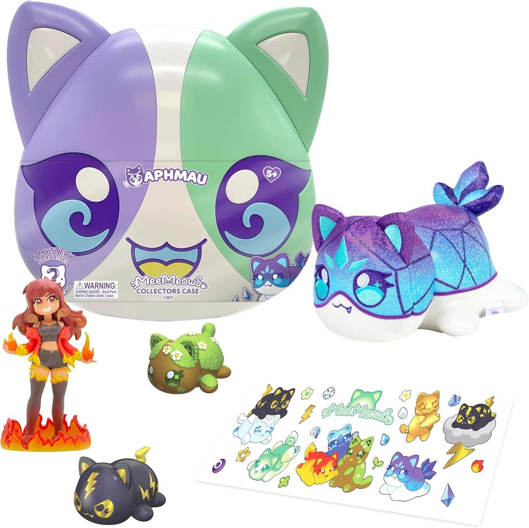 Aphmau Mystery Surprise Set, Elemental, Collectible Figure & Accessories, Plush Toys, 10 pc Mystery Suprises, Official Aphmau Merch