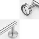 Towel Bar, 12-Inch Hand Towel Holder, Bathroom Accessories SUS304 Stainless Steel Towel Rack, Bath Hardware Brushed Nickel, Wall Mounted