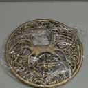 Top Brass Sun and Moon Face Tree of Life Wall Plaque Decorative Spiritual Celtic Garden Art Sculpture - Celestial Harmony