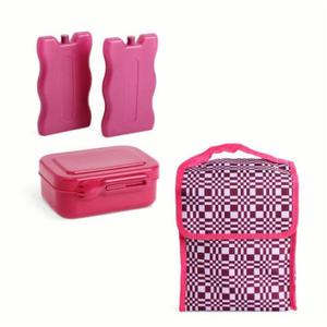 Manna Lunch Bag Kit Raspberry Blocks