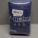 Yimobra Memory Foam Bath Mat, Super Soft Absorbent Bathroom Rug Non Slip 24x17 Inch, Quick Dry, Machine Washable Floor Carpet for Tub Shower, Home Decor Accessories, Navy Blue