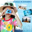 3 Pcs Disposable Camera Waterproof Underwater Single Use Film Camera 35 mm for Summer Beach Vacation Camp Snorkeling Trip Adult Teens Gift (Fresh Style)