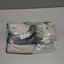 Cleanbear Gray Hand Towels for Bathroom with Textrued Lines, 100% Cotton, Stylish Towels for Guests, 28 x 13 Inches