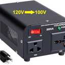Yinleader 500W US to Japan Voltage Converter 120V to 100V Step Down Transformer for Japanese Appliances (Turntable/Player/Amplifier/yogurtia/Consoles/Synthesizers, etc.) in US