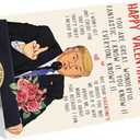 3 x Funny Valentines Day Card for Husband Wife, Sweet Valentines Day Gifts for Him Her, Humor Valentine's Day Cards for Boyfriend Girlfriend, Mens Valentines Gifts (FY-181)