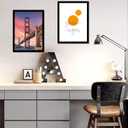 Black Picture Frames, 6 pack, 8x12 inches