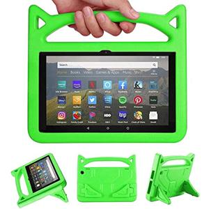 Riaour Case for 8 in Tablet for Kids.12th/10th, 2024/2022 Release. - Lightweight Shockproof Case with Handle Stand for 8inch Kids Tablet.Incompatible with iPad Samsung TCL 8in Tablets.(Green)
