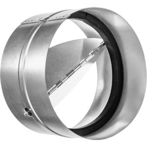 ECOPRO VENT - 5" Inch Backdraft Damper for Straight or Flex Duct. Bathroom Exhaust Fan. Kitchen Hood Exhaust Fan and Different Dryer Fan Backflow Preventer. Steel Damper with Aluminum Valve Flaps