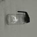 Glass Pitcher - 64 OZ Mason Jar Glass Jug Breast milk Containers, Wide MouthAirtight & Leakproof Pitcher with Pour Spout Lids for Water, Juice, Milk, Tea, Iced Coffee (Black)