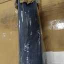 Exclusive Home Curtains Acadia 100% Blackout Polyester Roman Shade, 23"x64", Denim