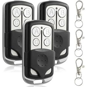 3 Keychain Garage Door Opener Remote,Compatible with LiftMaster Chamberlain Garage Door Opener,893MAX,890MAX 953EV/EVC,3 Pack